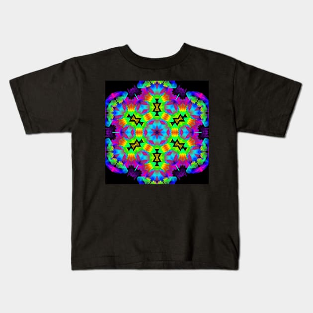 Atomic Fusion - Radiant Blossom Kids T-Shirt by Boogie 72